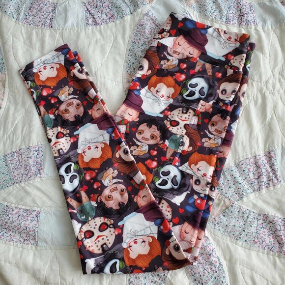 Best Kind Horror Movie Leggings - Picture 1 of 6